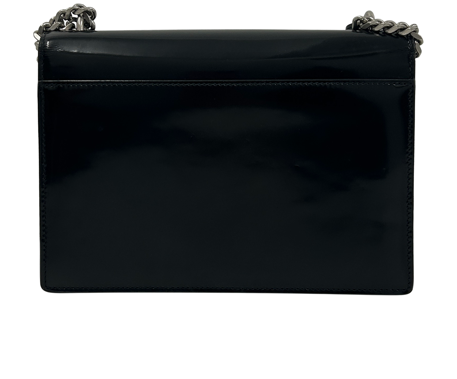 Sunset, 1.240&euro;, Bolso, Negro, Cuero - Charol, Vista trasera